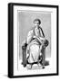 Virgil (79-19 B), Roman Poet-null-Framed Giclee Print