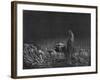 Virgil and Dante, Illustration from "The Divine Comedy" by Dante Alighieri Paris, Published 1885-Gustave Doré-Framed Giclee Print