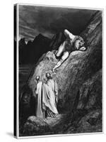 Virgil and Dante, Illustration from "The Divine Comedy" by Dante Alighieri Paris, Published 1885-Gustave Doré-Stretched Canvas