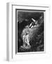 Virgil and Dante, Illustration from "The Divine Comedy" by Dante Alighieri Paris, Published 1885-Gustave Doré-Framed Giclee Print