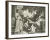 Virgil, Horace and Varius at the House of Maecenas-Charles Francois Jalabert-Framed Giclee Print