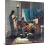 Virgil Reading Aeneid to Augustus, Octavia, and Livia-Jean-Auguste-Dominique Ingres-Mounted Giclee Print