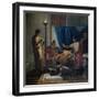 Virgil Reading the Aeneid to Livia, Octavia and Augustus, circa 1812-Jean-Auguste-Dominique Ingres-Framed Giclee Print