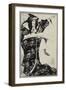 Virgilius the Sorcerer, C.1893-Aubrey Beardsley-Framed Giclee Print