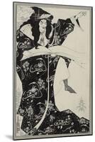 Virgilius the Sorcerer, C.1893-Aubrey Beardsley-Mounted Giclee Print
