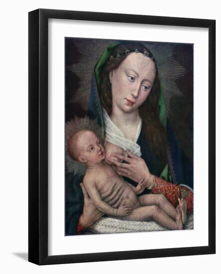 Virgin and Child, 1420-1460-Rogier van der Weyden-Framed Giclee Print