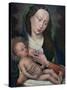 Virgin and Child, 1420-1460-Rogier van der Weyden-Stretched Canvas