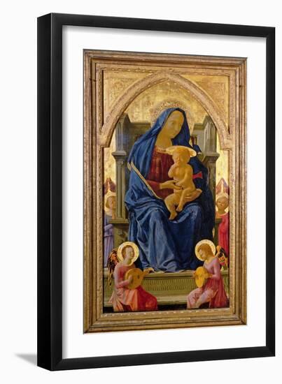 Virgin and Child, 1426-Tommaso Masaccio-Framed Premium Giclee Print