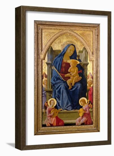 Virgin and Child, 1426-Tommaso Masaccio-Framed Giclee Print