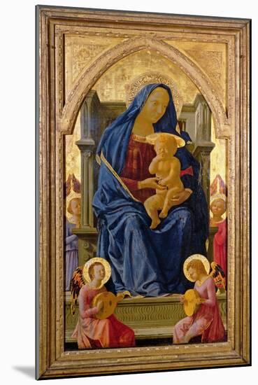 Virgin and Child, 1426-Tommaso Masaccio-Mounted Giclee Print