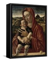 Virgin and Child, 1465-Giovanni Bellini-Framed Stretched Canvas