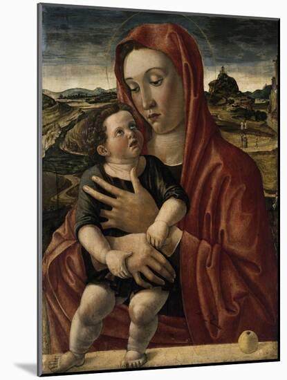 Virgin and Child, 1465-Giovanni Bellini-Mounted Giclee Print