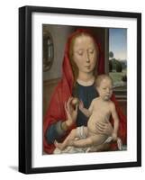 Virgin and Child, 1485-90-Hans Memling-Framed Giclee Print