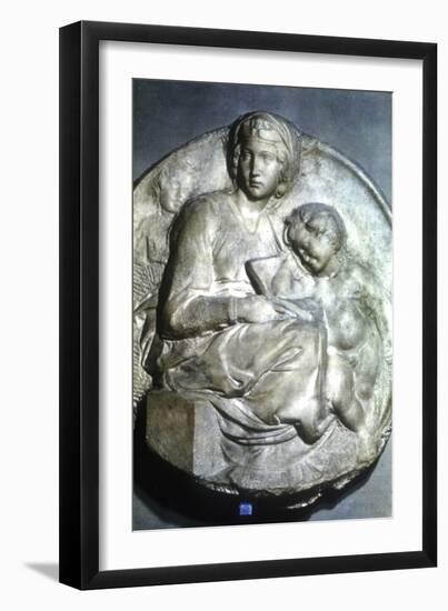 Virgin and Child, 1504-1505-Michelangelo Buonarroti-Framed Photographic Print