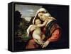 Virgin and Child, 1515-1516-Jacopo Palma-Framed Stretched Canvas