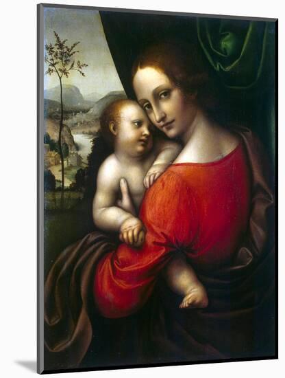 Virgin and Child, 1520S-Giampietrino-Mounted Giclee Print