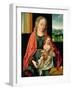 Virgin and Child, 1530 (Panel)-Joos van Cleve-Framed Giclee Print