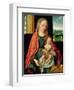 Virgin and Child, 1530 (Panel)-Joos van Cleve-Framed Giclee Print