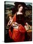 Virgin and Child, 1530s-1540s-null-Stretched Canvas