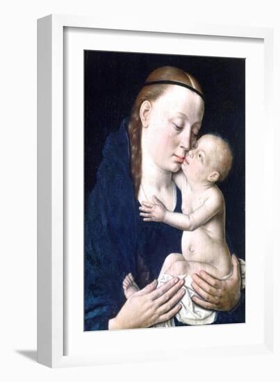 Virgin and Child, 15th Century-Dieric Bouts-Framed Giclee Print