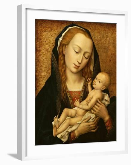 Virgin and Child, 15th Century-Rogier van der Weyden-Framed Giclee Print