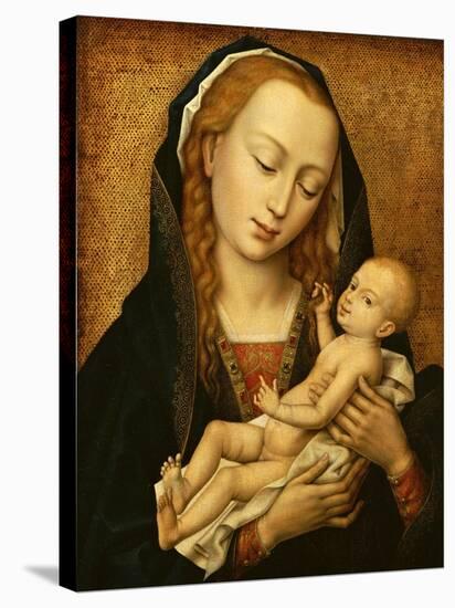 Virgin and Child, 15th Century-Rogier van der Weyden-Stretched Canvas