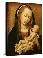 Virgin and Child, 15th Century-Rogier van der Weyden-Stretched Canvas