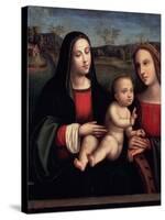 Virgin and Child, 15th or Early 16th Century-Francesco Francia-Stretched Canvas
