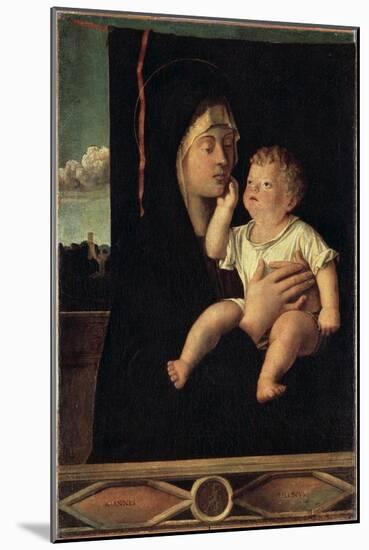 Virgin and Child, 15th or Early 16th Century-Giovanni Bellini-Mounted Giclee Print