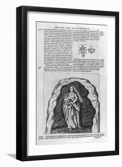 Virgin and Child, 1678-Athanasius Kircher-Framed Premium Giclee Print