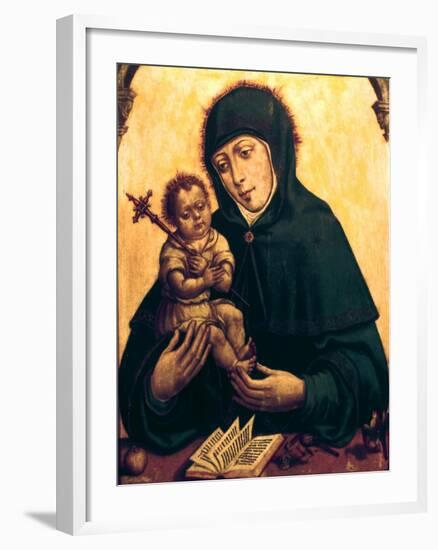 Virgin and Child, 16th Century-null-Framed Giclee Print