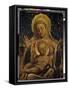 Virgin and Child, 1825 (Tempera on Panel)-William Blake-Framed Stretched Canvas