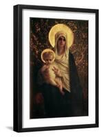 Virgin and Child, 1872-Ernest Antoine Hebert-Framed Giclee Print