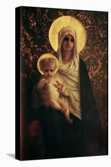 Virgin and Child, 1872-Ernest Antoine Hebert-Stretched Canvas