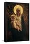 Virgin and Child, 1872-Ernest Antoine Hebert-Framed Stretched Canvas