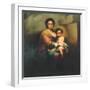 Virgin and child, 18th century-Bartolome Esteban Murillo-Framed Giclee Print