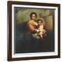 Virgin and child, 18th century-Bartolome Esteban Murillo-Framed Giclee Print