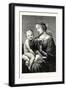 Virgin and Child, an Italian Painter and Architect-Raphael-Framed Giclee Print