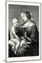 Virgin and Child, an Italian Painter and Architect-Raphael-Mounted Giclee Print