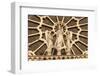 Virgin and Child and angels west front, Notre Dame Cathedral, France-Godong-Framed Photographic Print