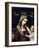 Virgin and Child, Between 1465 and 1529-Jan Provost-Framed Giclee Print