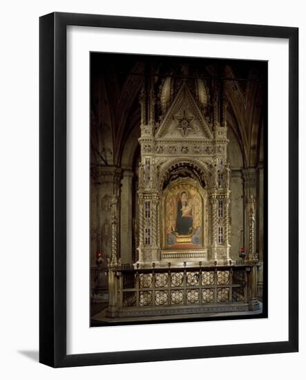 Virgin and Child, by Bernardo Daddi-Bernardo Daddi-Framed Photographic Print