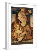 Virgin and Child, C.1480-Carlo Crivelli-Framed Giclee Print