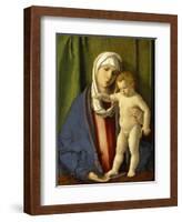 Virgin and Child, C.1488-90-Giovanni Bellini-Framed Giclee Print