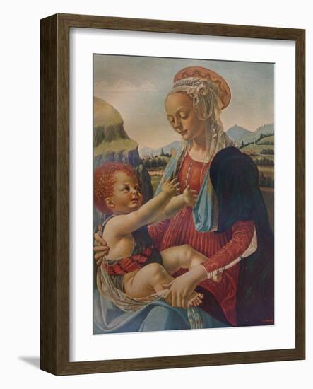 Virgin and Child, c1470, (1911)-Andrea del Verrocchio-Framed Giclee Print