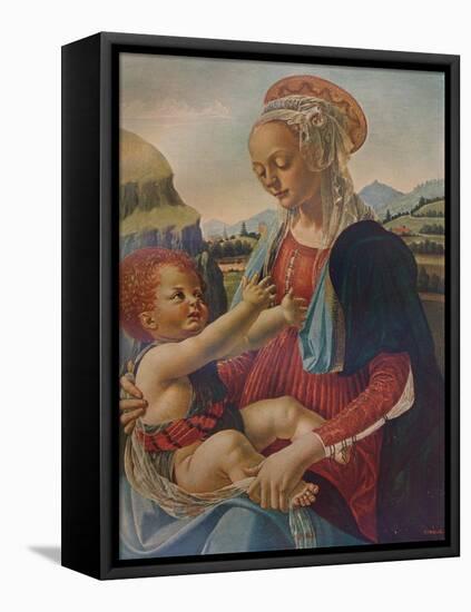 Virgin and Child, c1470, (1911)-Andrea del Verrocchio-Framed Stretched Canvas