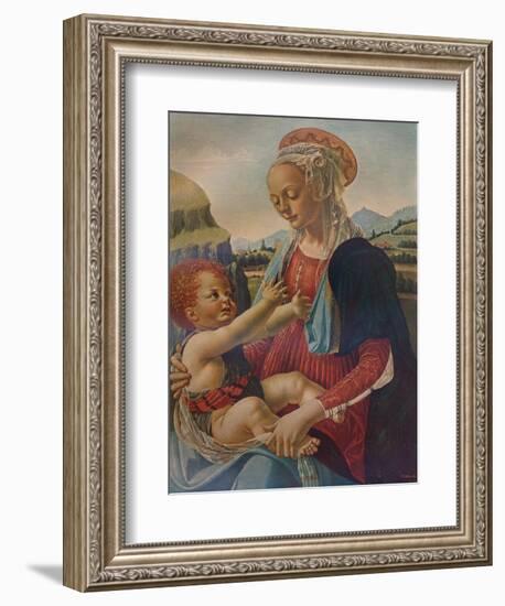 Virgin and Child, c1470, (1911)-Andrea del Verrocchio-Framed Giclee Print