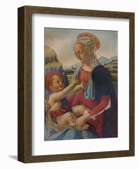 Virgin and Child, c1470, (1911)-Andrea del Verrocchio-Framed Giclee Print