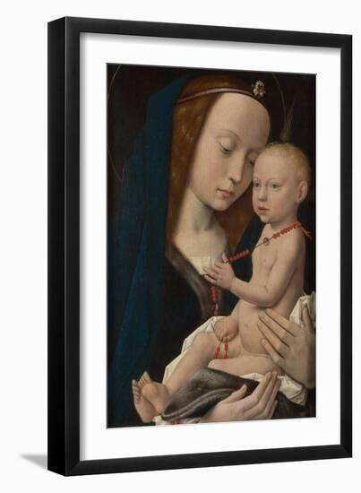 Virgin and Child, Ca 1485-Hugo van der Goes-Framed Giclee Print