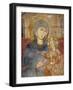 Virgin and Child, Detail from Central Section of Enthroned Madonna with Angels-Magister Consolus-Framed Giclee Print